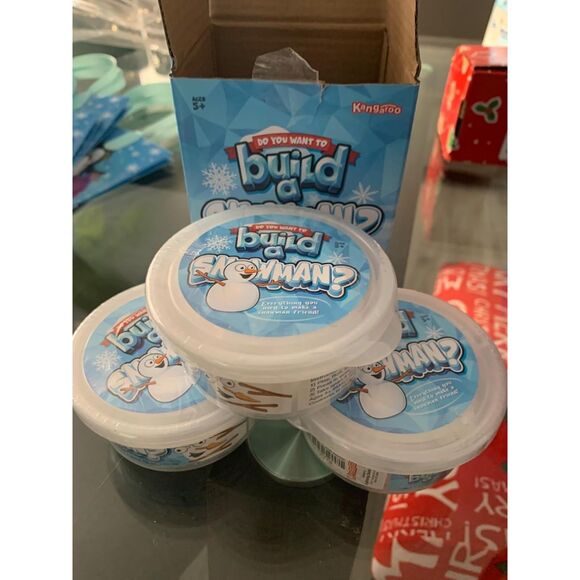 Kangaroo 3 Pack Build a Snowman Kit Snowballs Toys Outdoor Modeling Clay Craft - Picture 5 of 6